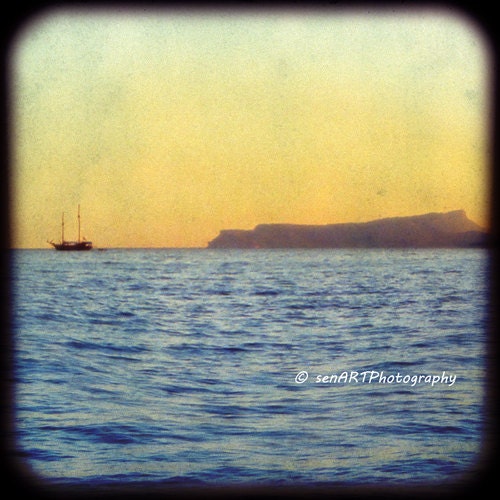Fisher Kings-09 8"x8" Fine Art Wall Decor Boat Sea Photograph For Cafe Bar Pub Hotel Restaurant Nursey Home Office