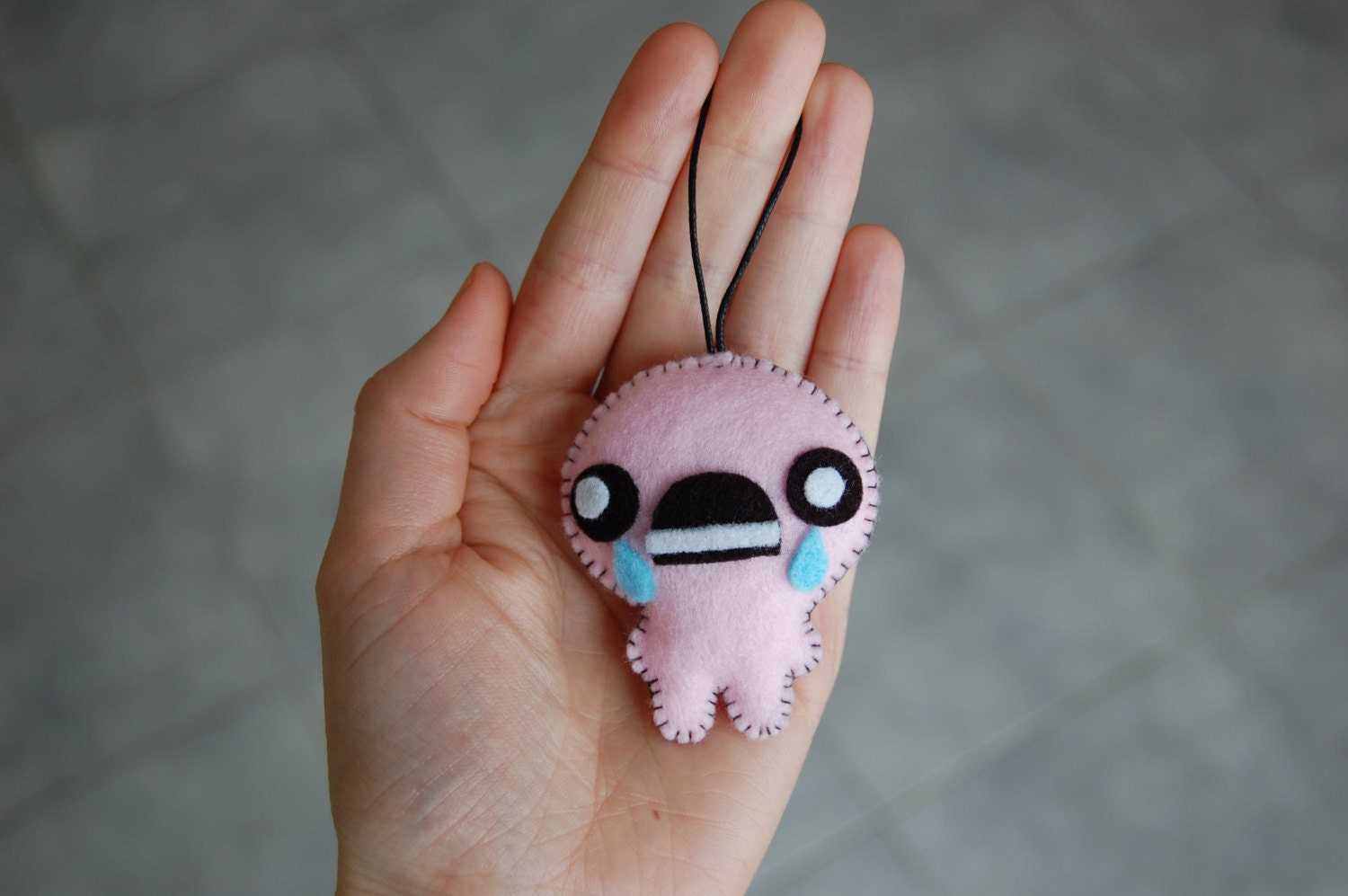 The Binding of Isaac, Isaac handmade felt plush ornament