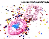 My Little Pony Inspired Cameo kawaii deco decoden pearl pink necklace