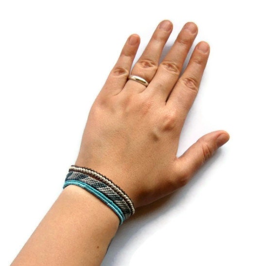 earthy hipster dood, mens friendship bracelets, sky and earth tones
