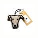Whippet - Greyhound Keyring