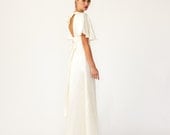 Lotus Eco Wedding dress - Minimalist resort / alternative wedding gown - Customized sizing