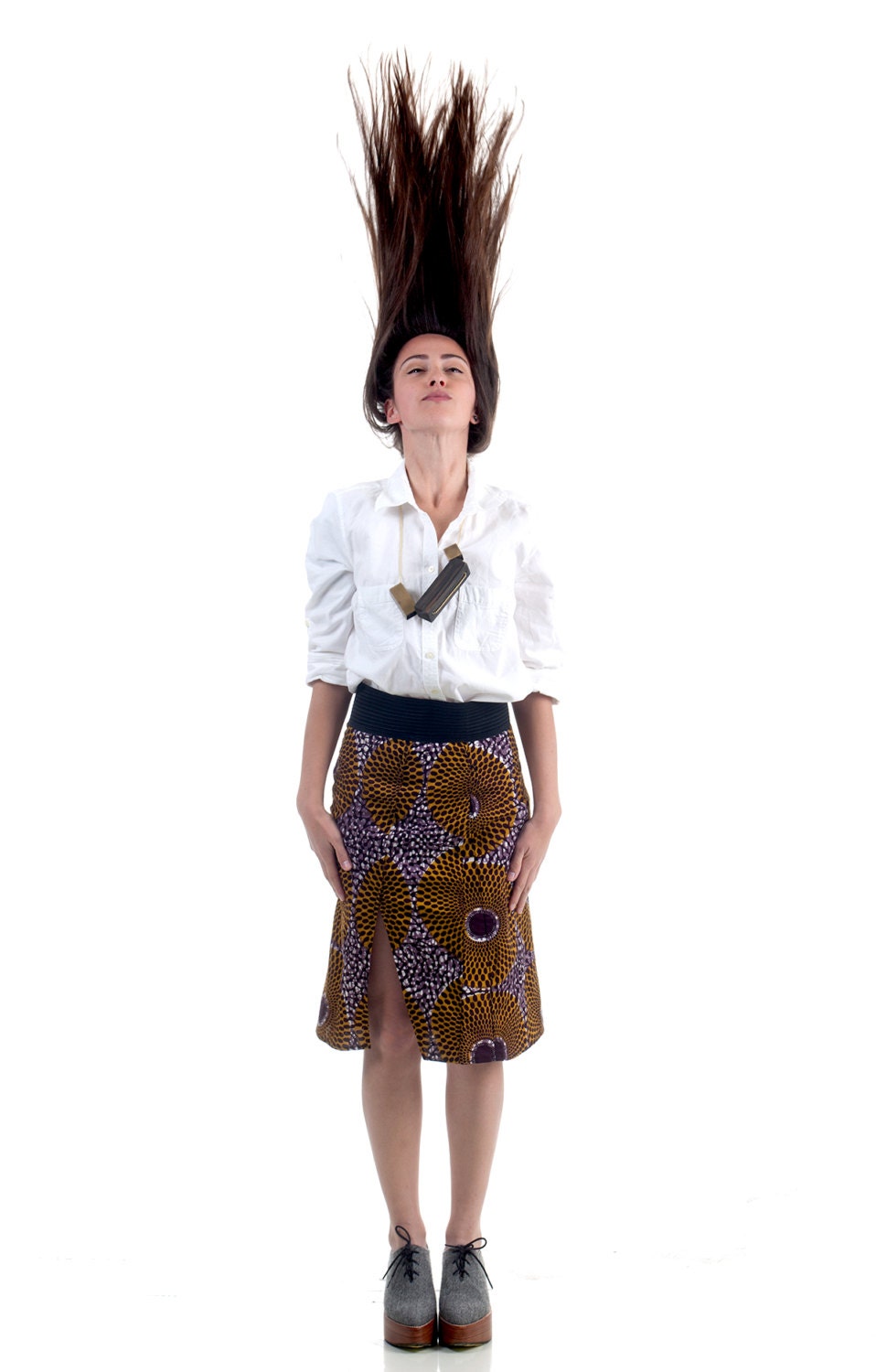 african print skirt. Dutch wax print. knee length skirt. A line skirt. pencil skirt.100% Holland Wax