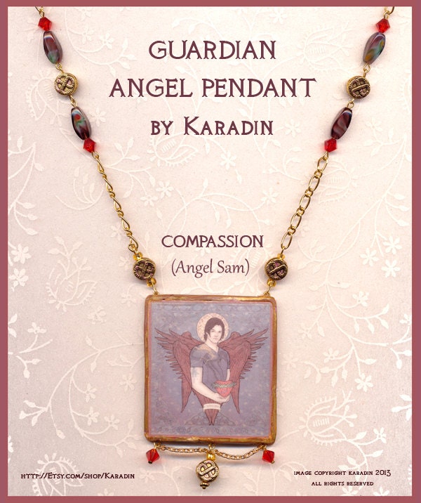 Guardian Angel Necklace - Compassion (Angel Sam)