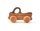 Wooden Car Truck - Eco-Friendly Wooden Car Toy for Babies, Toddlers, and Preschoolers - Montessori Inspired Toys - Gift for a Boy - Truck