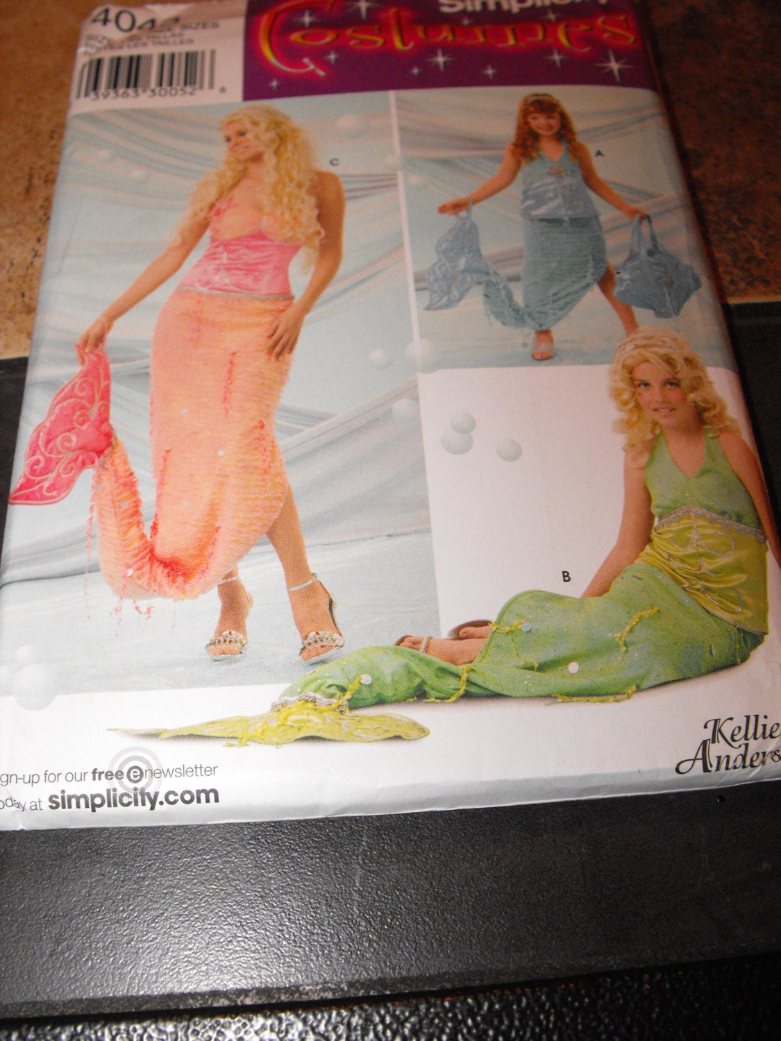 Handmade Little Girl Mermaid Costume