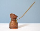 Vintage Copper Turkish Coffee Pot or Butter Warmer