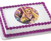 77285 Disney Tangled Birthday Party Edible Cake Toppers Cupcakes Decoration Favor