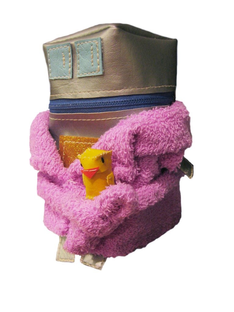 Bathtime Robot Pouch