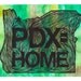 PDX Home Portland Oregon Illustration Print 8x10