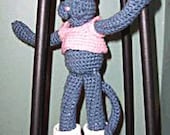 Crochet Pattern,  Cat Doll