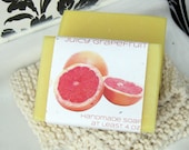 Juicy Grapefruit Soap - Handcrafted Cold Process - Made in Martinsville