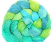 FAUX CASHMERE roving top handdyed spinning fibre 3.6 oz vegan