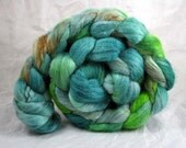 Belize - 6.5oz Hand Painted Merino/Alpaca/Silk Mega Roving - FREE SHIPPING