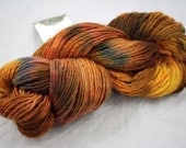 Hand Painted One Of A Kind Merino S. American Worsted Yarn - Toasty
