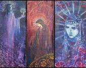 The Pale Queens Goddess Art 5x7 Blank Greeting Card