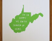 I'm So Happy--WEST VIRGINIA