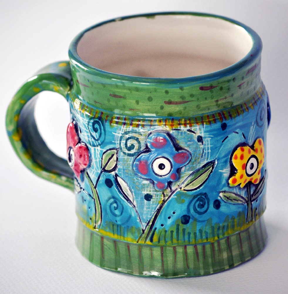 Flowers of spring mug
