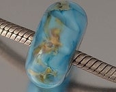 KILLERBEEDZ1 - Baby Blue - Big Hole Barrel Bead (European Charm Bracelet)