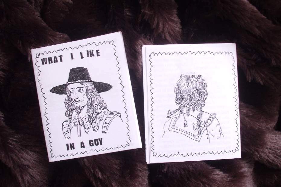 What I Like In a Guy zine