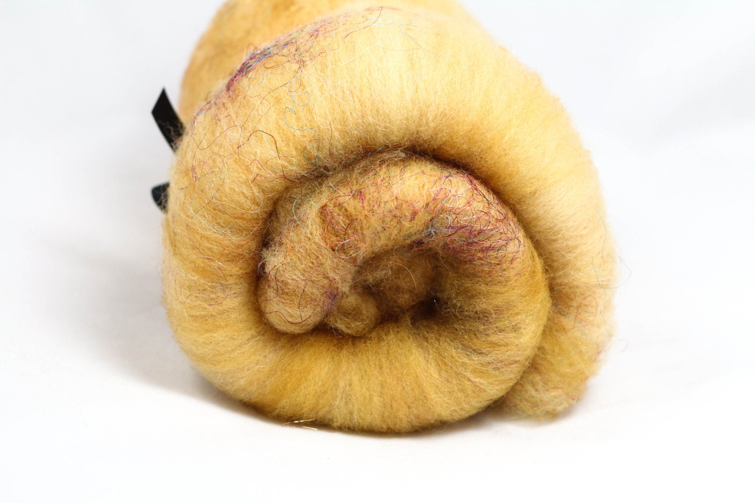 Kaleidoscope 89 soft and smooth drumcarded batt for spinning or felting- 2.4oz