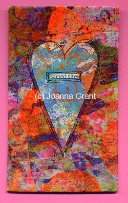 ORIGINAL Mixed Media Art SACRED SITE