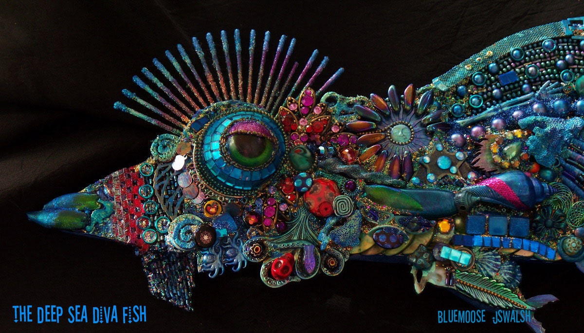 The Fantastic Bead Mosaics Sealife Series The DEEP SEA Diva Fish