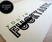 Mature Anniversary Card  You're F:cktastic