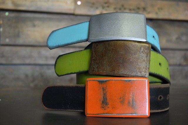 ANY COLOR Recession Belt Buckle by Fosterweld
