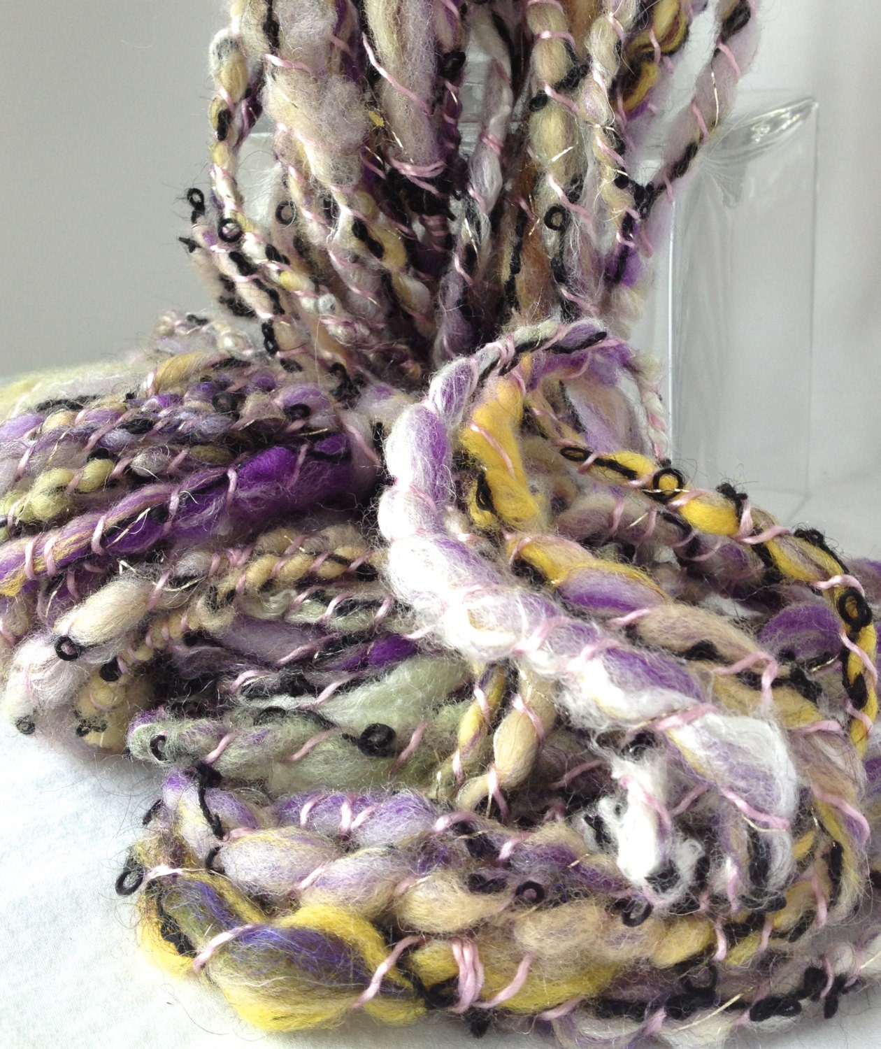 Handspun  Yarn - CROCUS JUBILEE