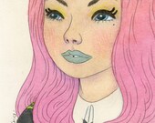 Man eater - Limited edition matte print