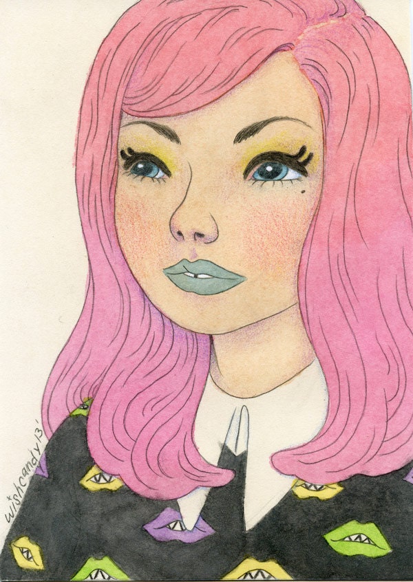 Man eater - Limited edition matte print