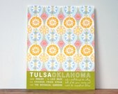 Tulsa Oklahoma Travel Poster