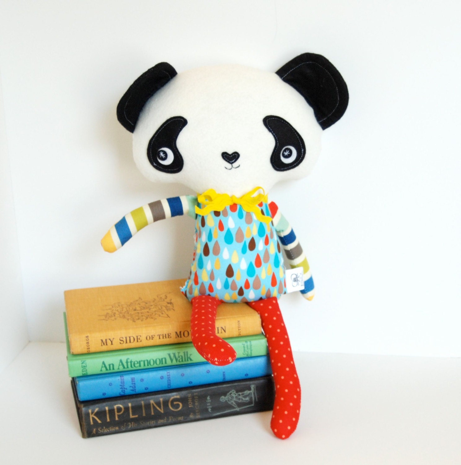 Plush Pierre Panda Soft Doll Stuffed Animal Toy for Baby Children Boy Doll