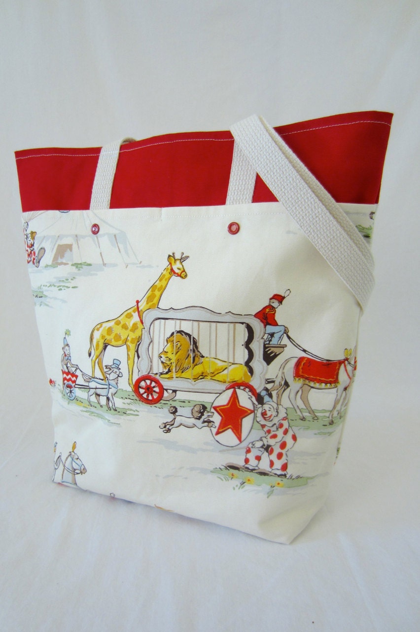 The Circus Is In Town Tote Bag
