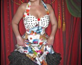 Rockabilly, Pinup, 50's I love Paris Dress