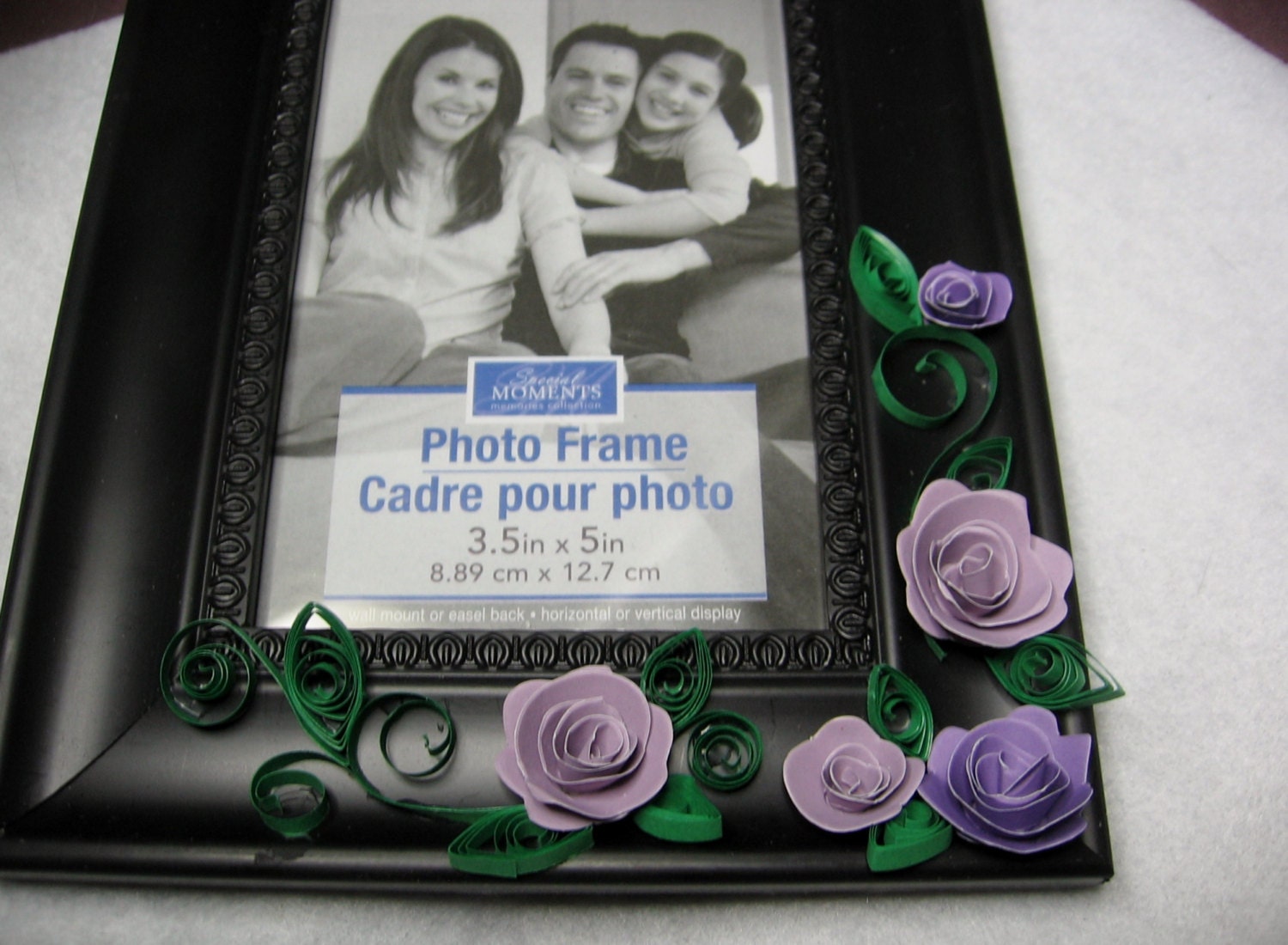 Quilled Roses Picture Frame