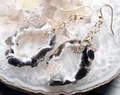 Pasadena, Geode Slice Earrings