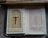 Antique, Little Prayer Book for Boys and Girls. Rememberance of Holy Communion.