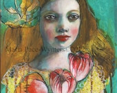 Postcard - Is This Spring I See by Maria Pace-Wynters