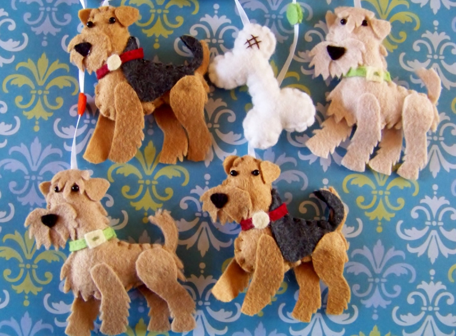 Baby Mobile - Baby Crib Mobile - Terrier Mobile - Nursery Baby Room "True Terriers" (You can pick your colors)
