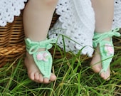 summer barefoot sandals for babies toddlers and little girls
