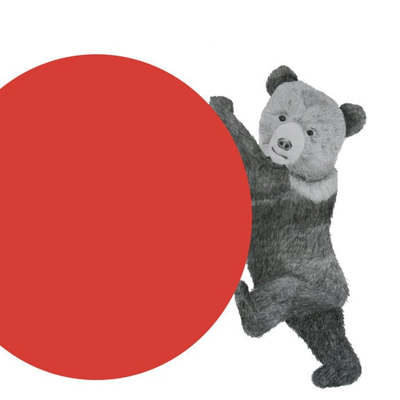bear print 8x8