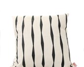 Cushion cover 50x50cm - Brancusi Stripe, in Inkspot