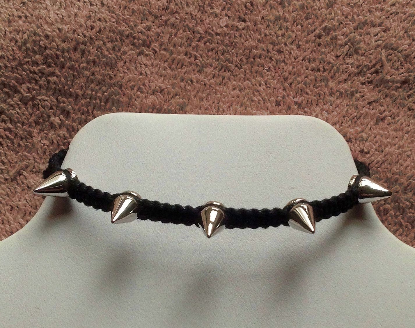 Rebel Yell- the spikey bracelet