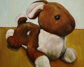 SPRING SALE.- 9x12 Custom Toy Portrait for 8x10 price