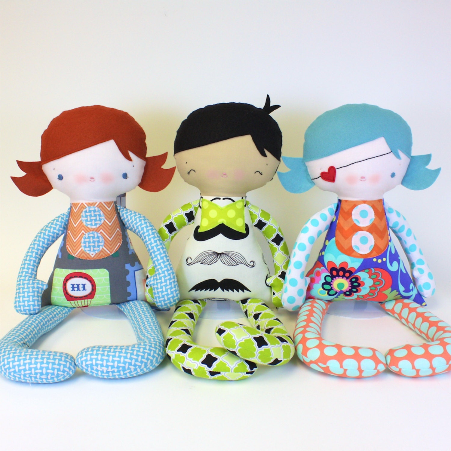 Knox & Nelly Doll PDF Pattern