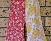 Vintage Floral Girls Flared pants size 1