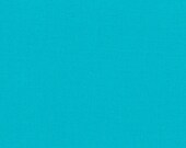 Seafoam Blue Dark Aqua Solid Cotton Fabric - Modern Quilting Sewing - Moda Fabrics Bella Solids Collection - cotton Fabric by the yard