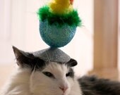 Easter Egg Chick Cat Fascinator